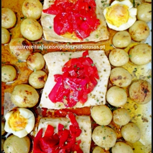 Lombos de dourado no forno com azeite aromatizado de pimentos e orégãos  ♥♥♥