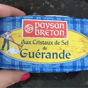 Novidade: Manteiga com Sal de Guérande
