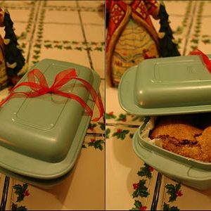 Bolo de Courgette e Marmelada em Tupperware - Cabazes de Natal #3