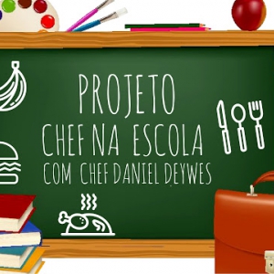 Hoje tivemos a primeira aula do projeto CHEF NA ESCOLA - na escola municipal Xavier Lisboa. Itajubá 31/07/2017