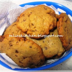 Cookies Tradicionais com gotas de chocolate
