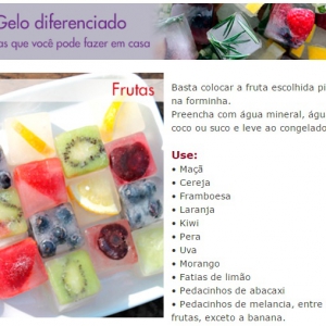 Gelo de Frutas