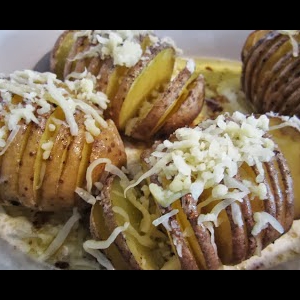 Ofenkartoffeln auf Blades  ou batatas assadas em lâminas