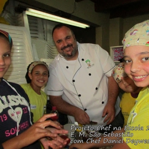 Chef na Escola - Semana Doces Brasileiros (alunos do 4º e 5º ano do Ensino Fundamental)