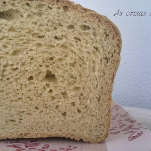 Pão de forma caseiro
