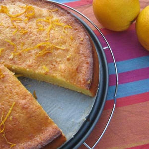 Orange Sour Cream Cake / Bolo de Laranja e Natas Ácidas