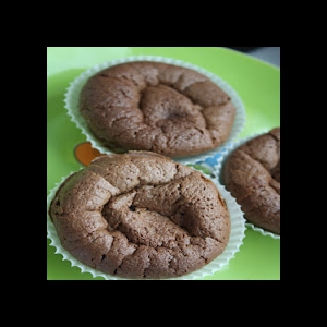 Muffins de chocolate para a Catarina