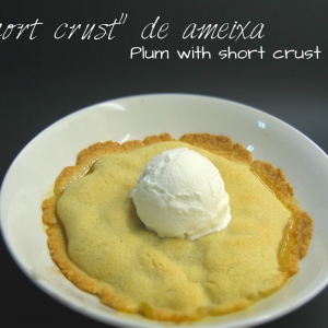 "Short crust" de ameixa