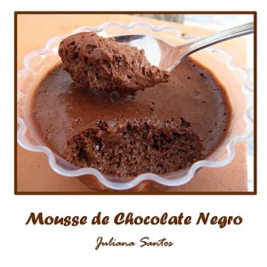 Mousse de Chocolate Negro - Anna Olson