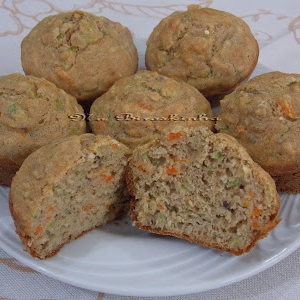 Muffins de Cenoura e Abobrinha