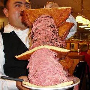 Um sanduíche gigante...