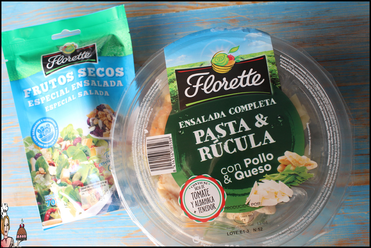 Salada completa Pasta & Rúcula Florette  ♥♥♥