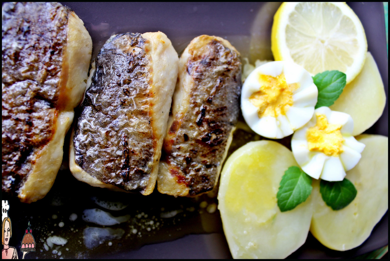 Lombos de pescada com manteiga e limão ♥♥♥