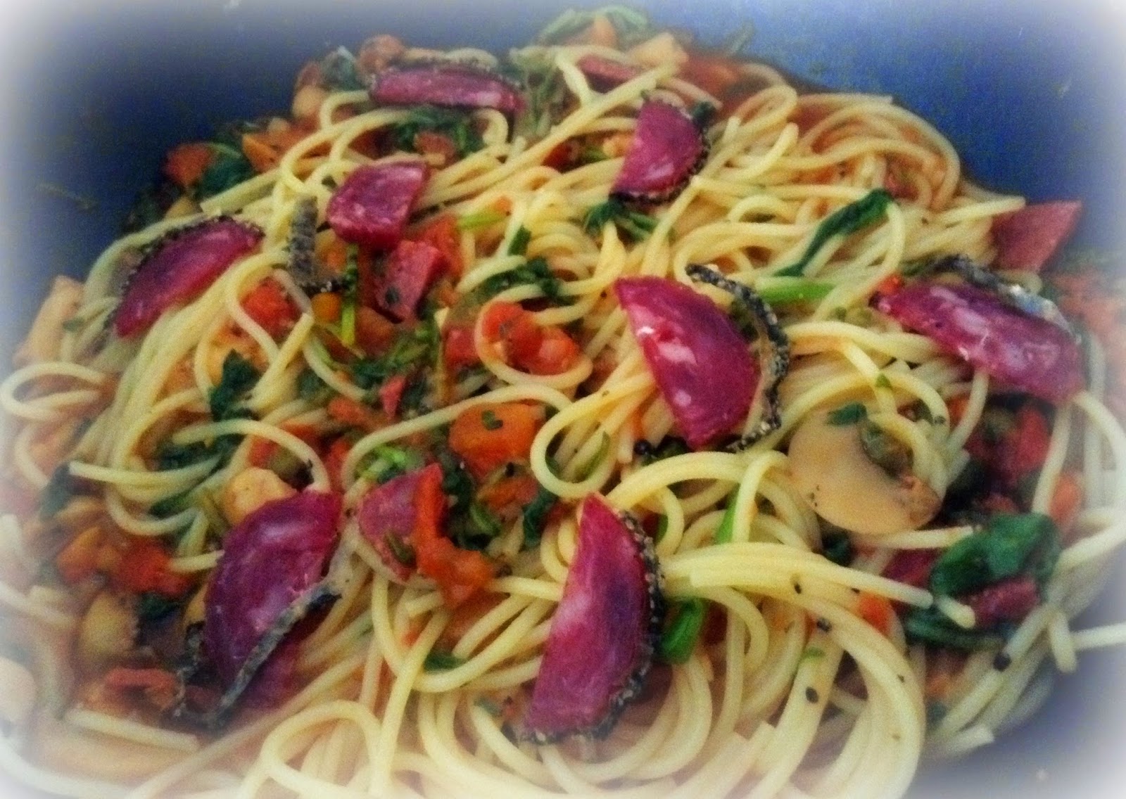 Chouriço de Veado & Pimenta - Como tornar um esparguete vulgar num prato requintado!