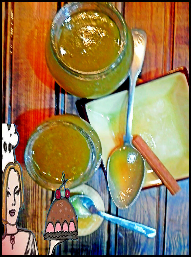 Receita de compota de meloa  ♥♥♥