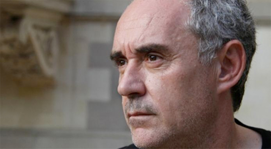 Ferran Adrià em entrevista