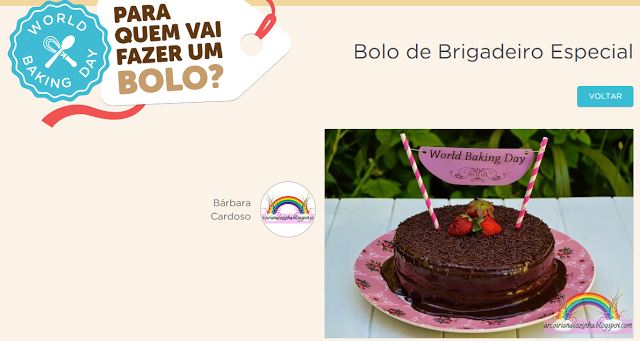 Bolo Brigadeiro Especial - Passatempo World Baking Day