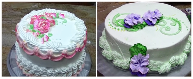 Lindas decorações de bolo, com bico de confeitar, de Liz Larson