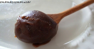 Caramelo  acidental  de chocolate