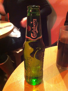 Chegada em Londres, cerveja Carlsberg no Piccadilly Circus - Viagem Europa - 16º dia - Parte III
