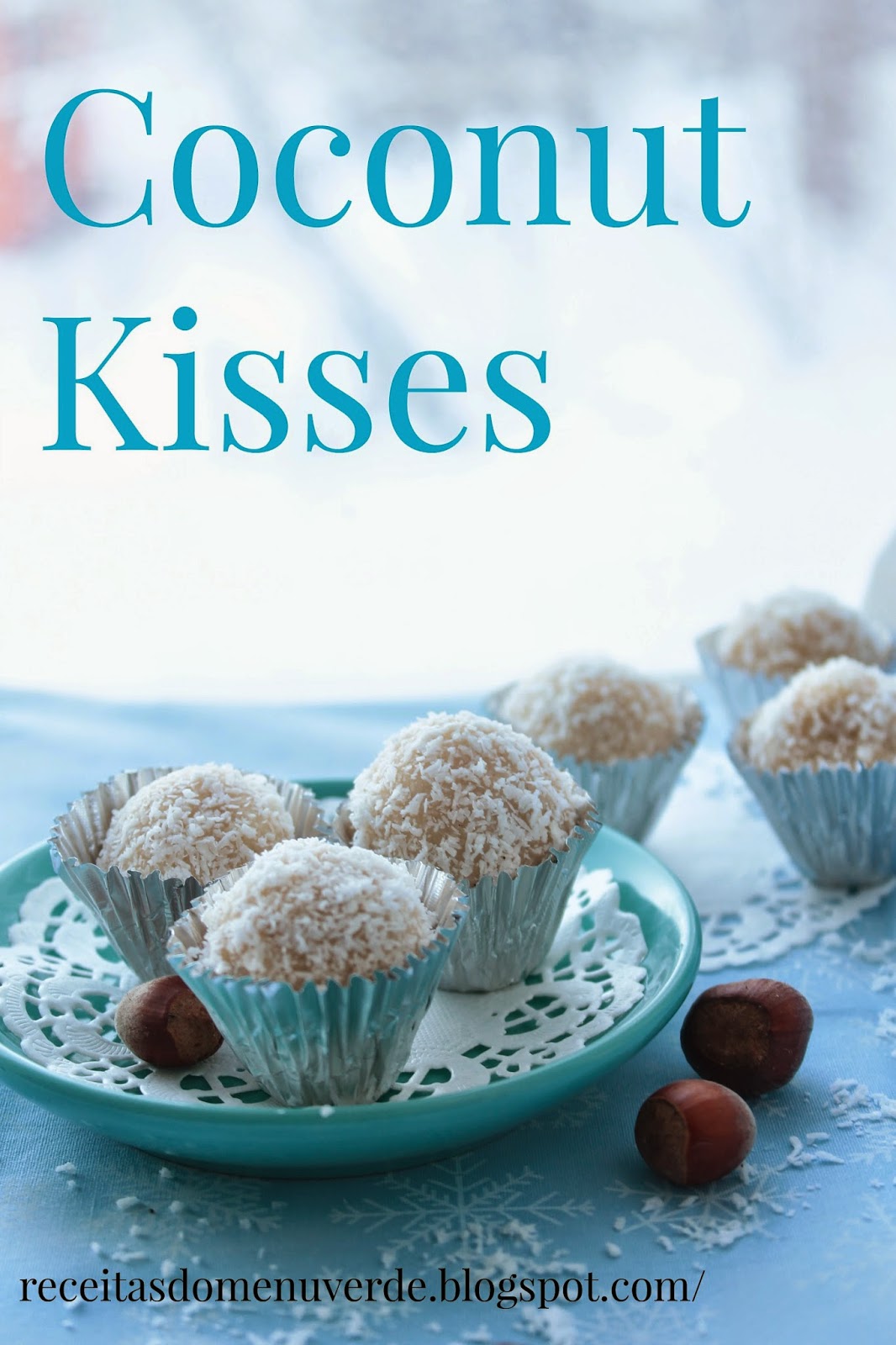 Beijinhos de coco - Coconut kisses