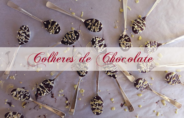 Colheres de chocolate / Chocolate spoons