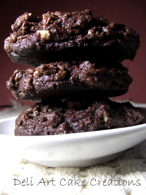 Cookies de Chocolate e Amendoim