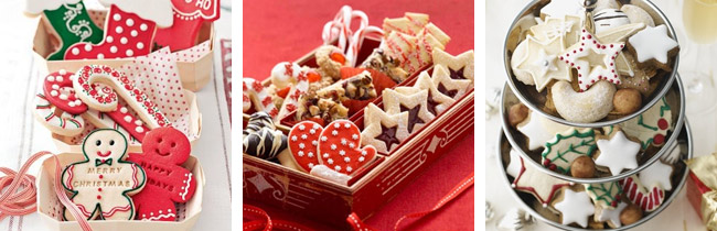 Biscoitos e cookies decorados para o Natal