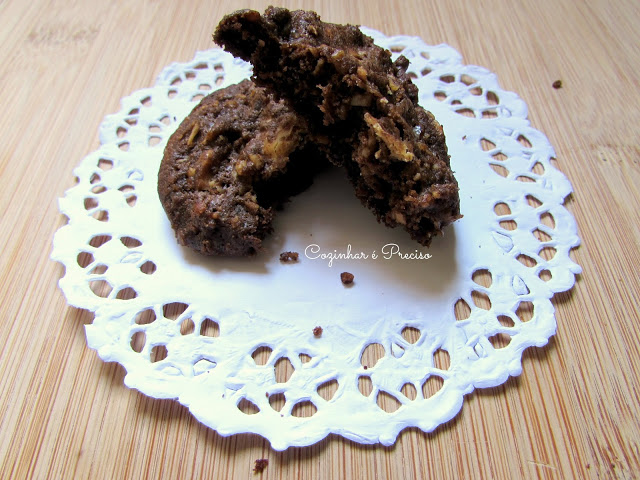 Cookies de Dois Chocolates & Coco