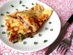 Crepioca (omelete de pão de queijo)