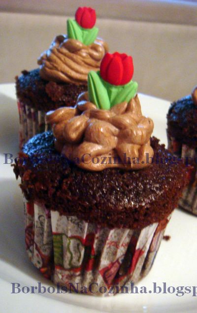 Cupcakes de Chocolate  (Devil’s Food)