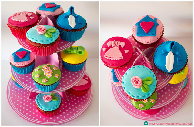 Cupcakes de Brincar: Red Velvet Cupcakes & Chocolate!