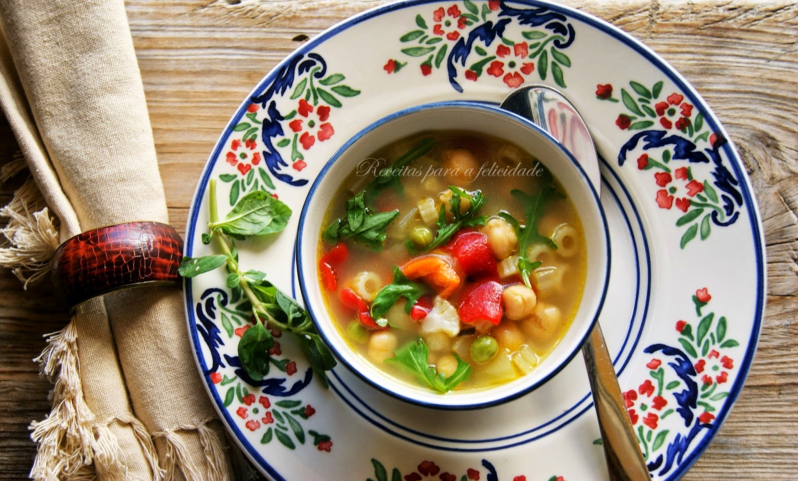 Sopa de Grão e Legumes