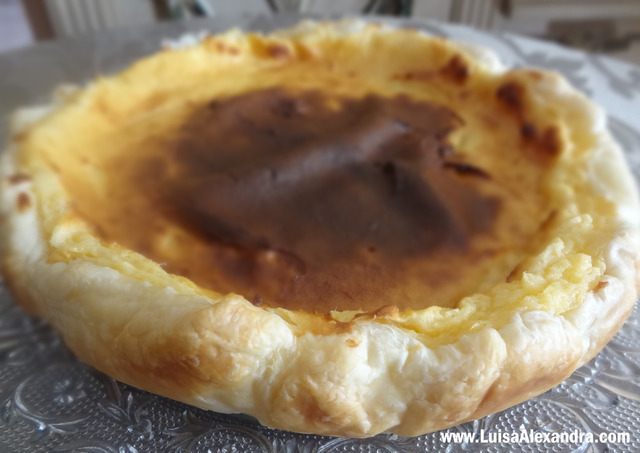 Tarte Pastel de Nata • Preparado Carlos Ribeiro - Comércio de Produtos de Pastelaria e Confeitaria