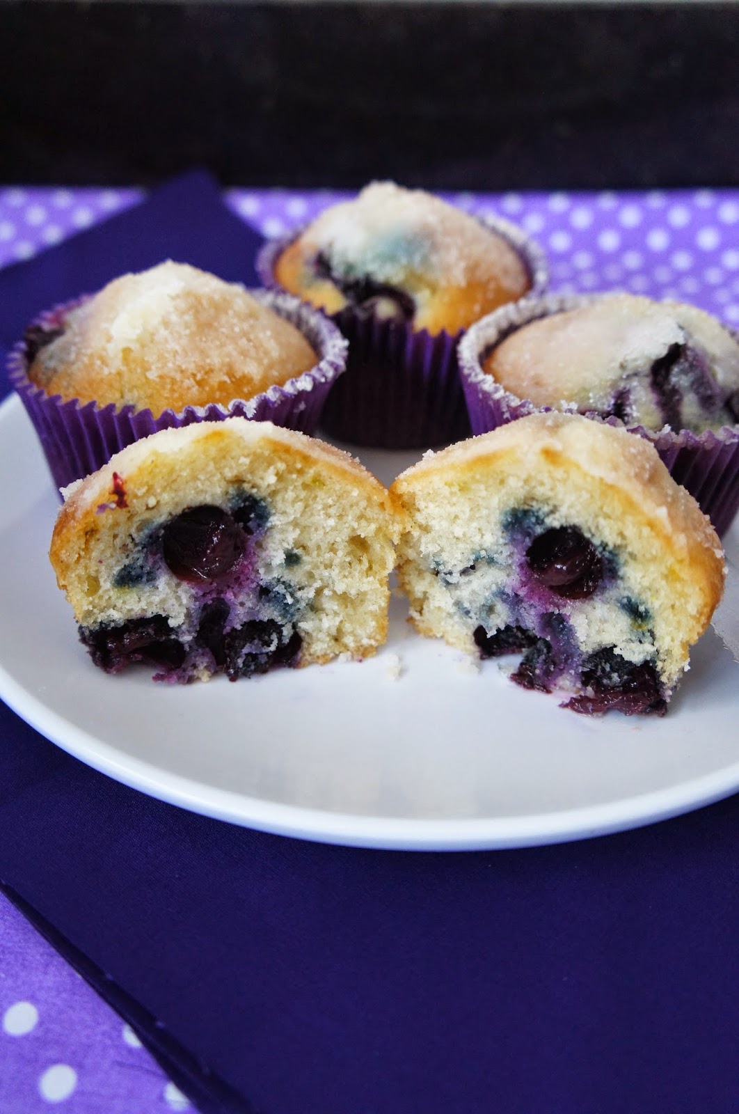 Muffin de Blueberry 