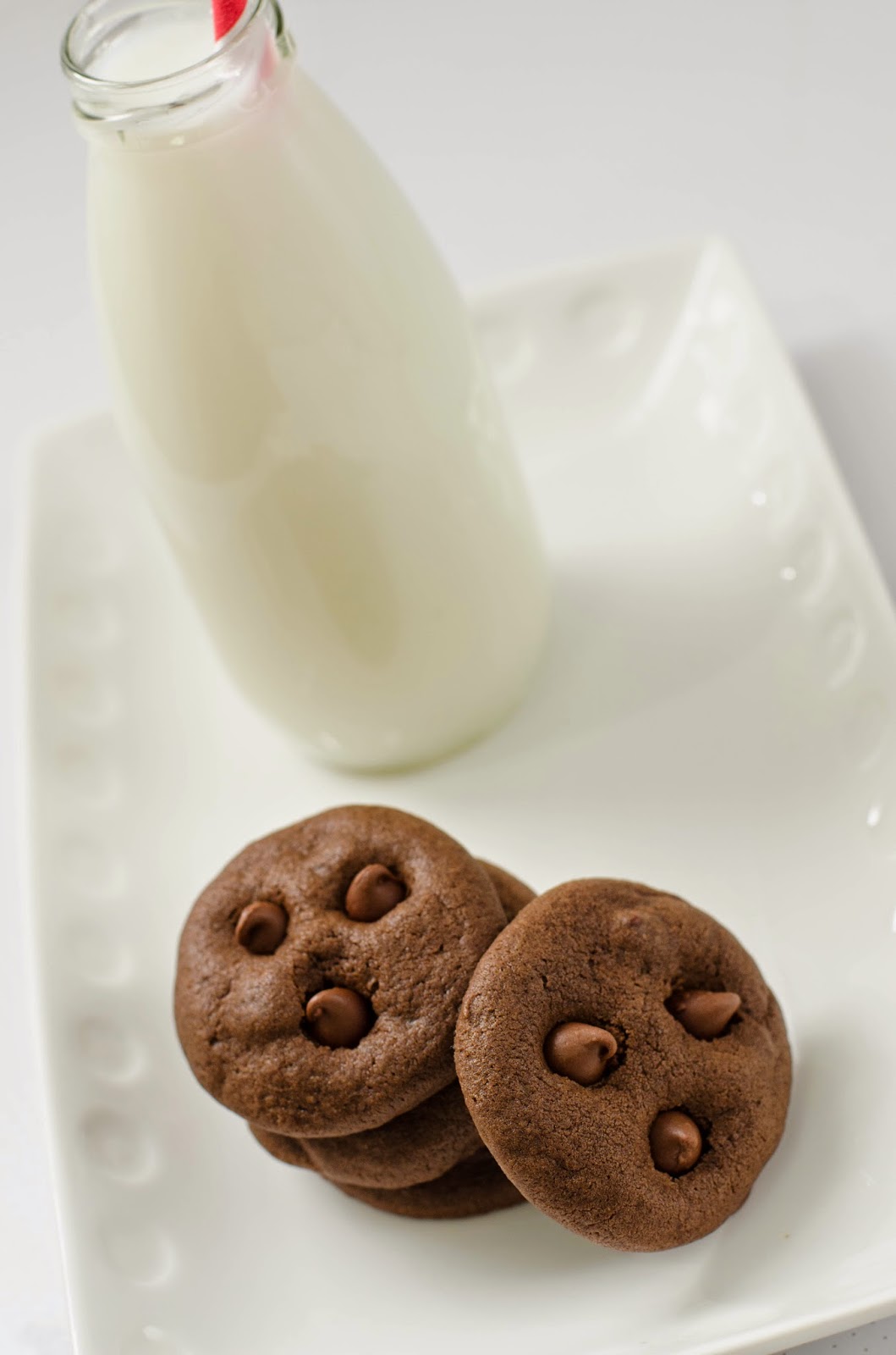 Cookies de Chocolate com Gotas de Chocolate