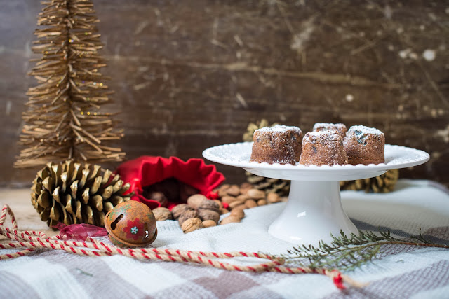 Christmas Pudding Cupcakes e as Boas Festas