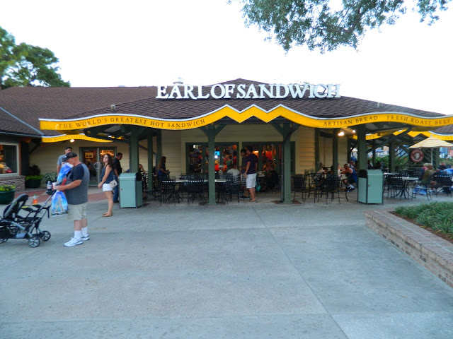 Sanduíche artesanal no Disney Springs - Earl of sandwich