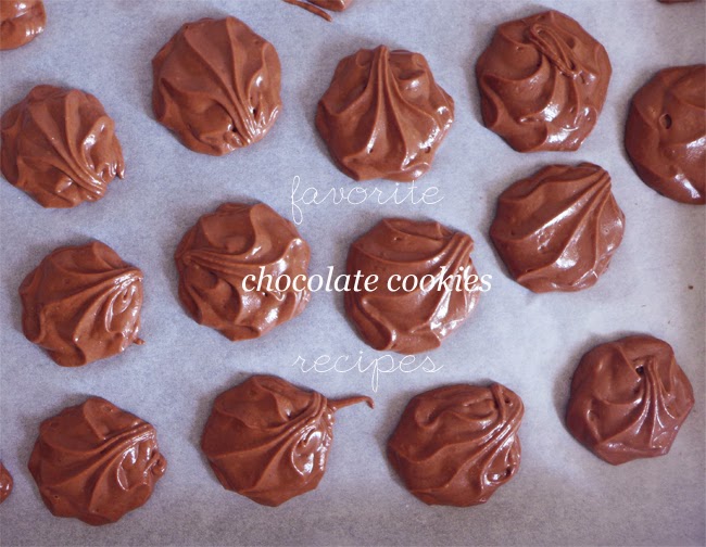 Favorite chocolate cookies recipes