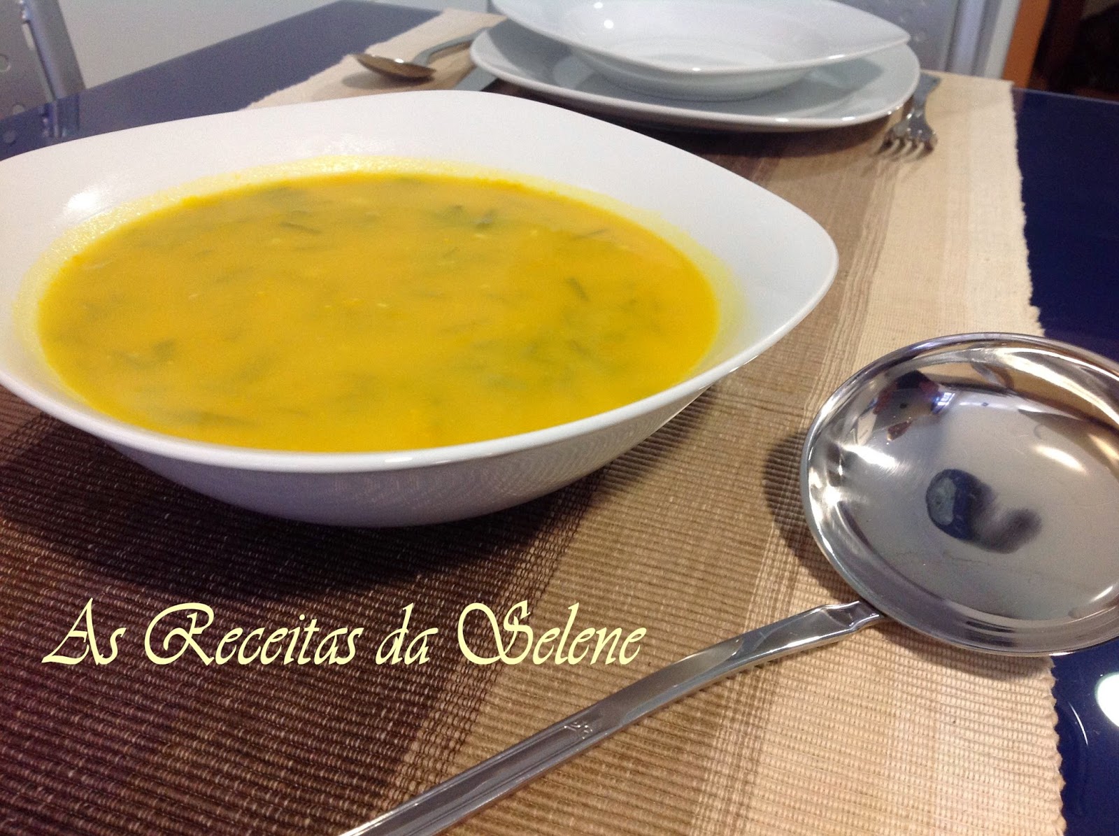 Sopa de Cenoura e Feijão Verde - Yammi