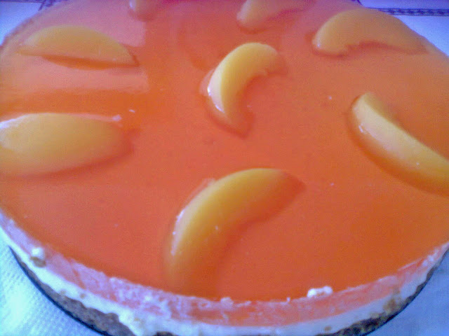 Cheesecake de Pêssego Royal
