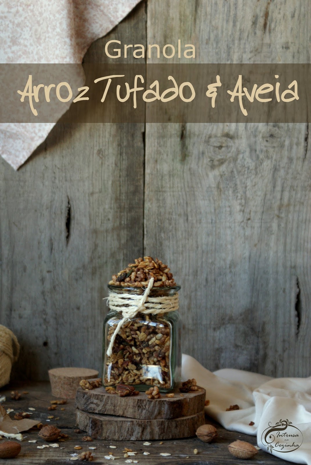 Granola de Arroz Tufado & Aveia