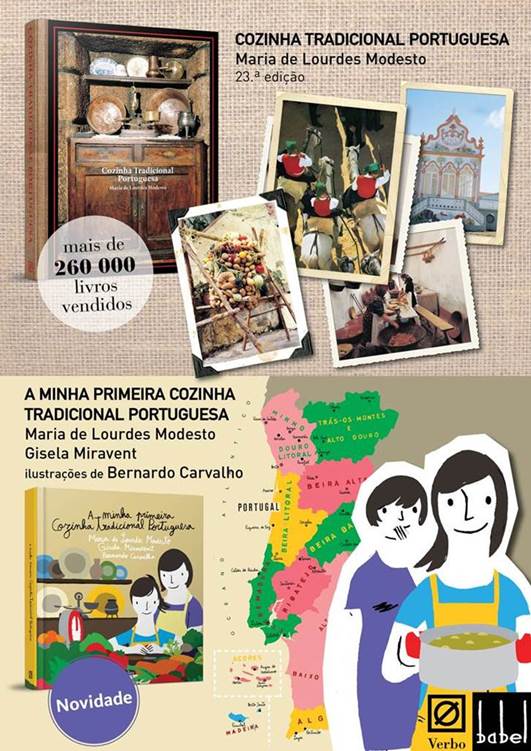 Passatempo «Cozinha Tradicional Portugal» e «A Minha Primeira Cozinha Tradicional Portuguesa»