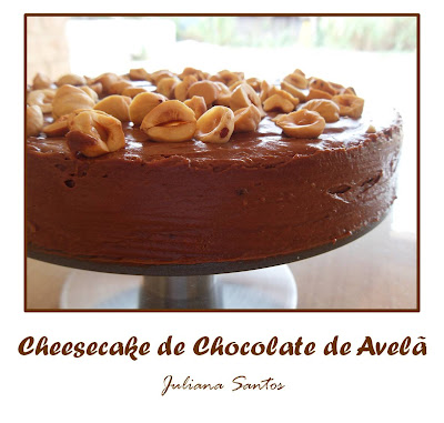 Cheesecake de Chocolate de Avelãs - Nigella