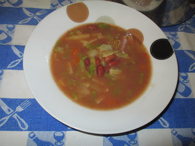 Sopa de feijão com feijão verde Receita Bimby e tradicional