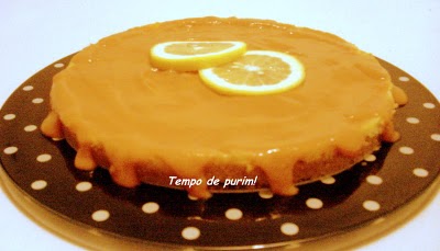 Cheesecake de limão siciliano com calda de goiaba