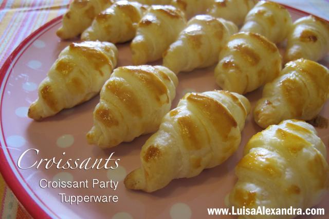 Croissants • Croissant Party Tupperware • Receita em VÍDEO
