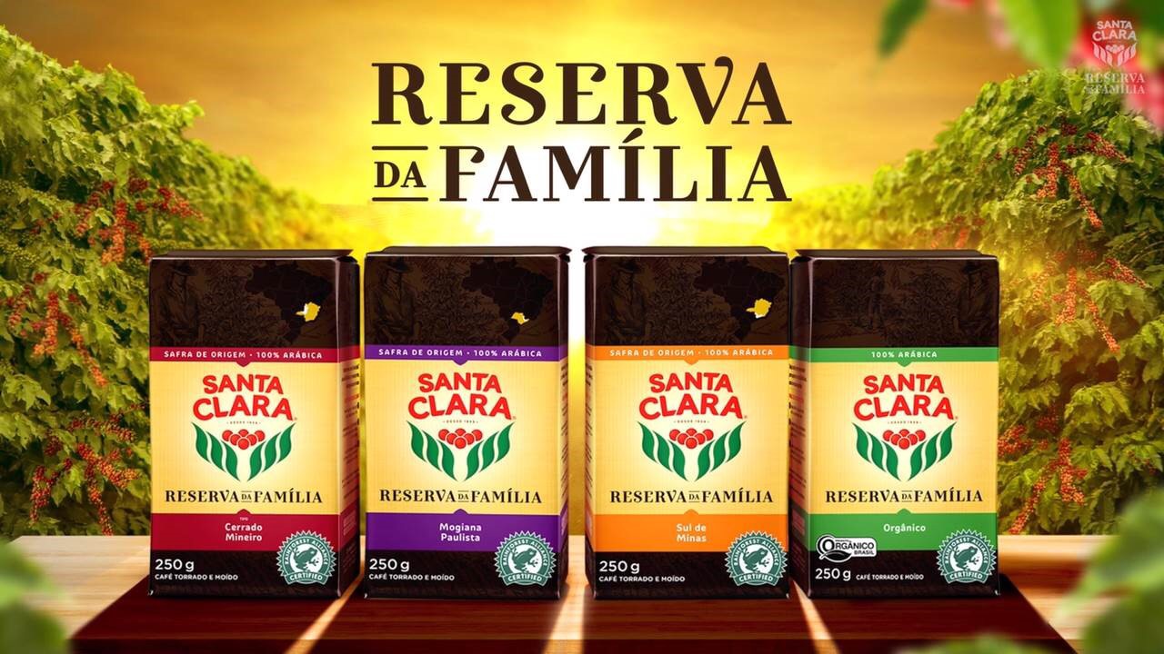 Lançamento da linha de cafés especiais – Santa Clara Reserva da Família