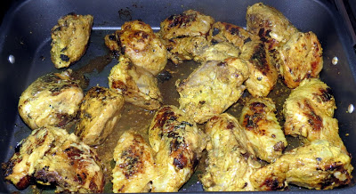 Tandori chicken ou frango tandori