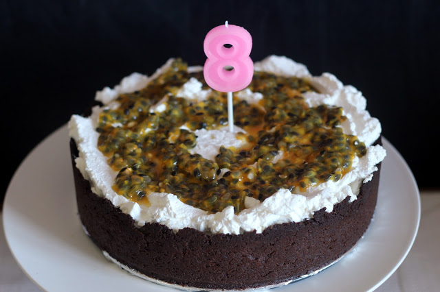 Torta de Maracujá de aniversário